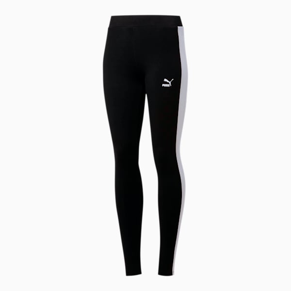 Classics Logo T7 Women's Leggings, Cotton Black, extralarge