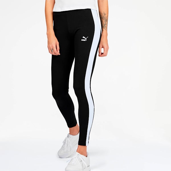 Shop PUMA T7 Trendsetter Leggings 539553-065 beige