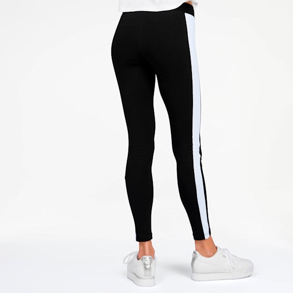 Classics Logo T7 Women's Leggings, Cotton Black, extralarge