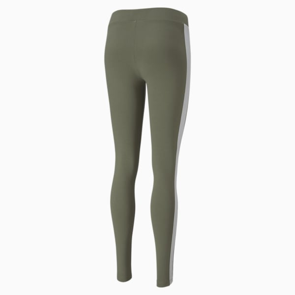 Leggings con logotipo T7 Classics, Deep Lichen Green, extralarge