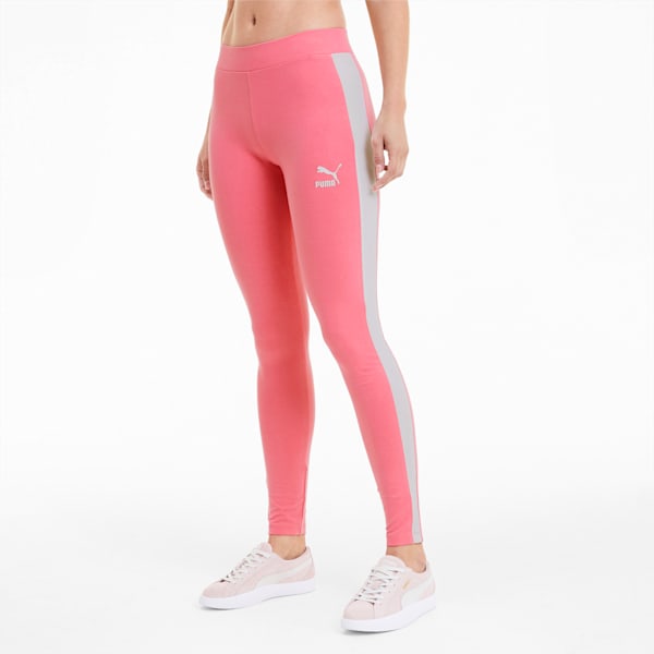 Classics Logo T7 Women's Leggings, Bubblegum, extralarge