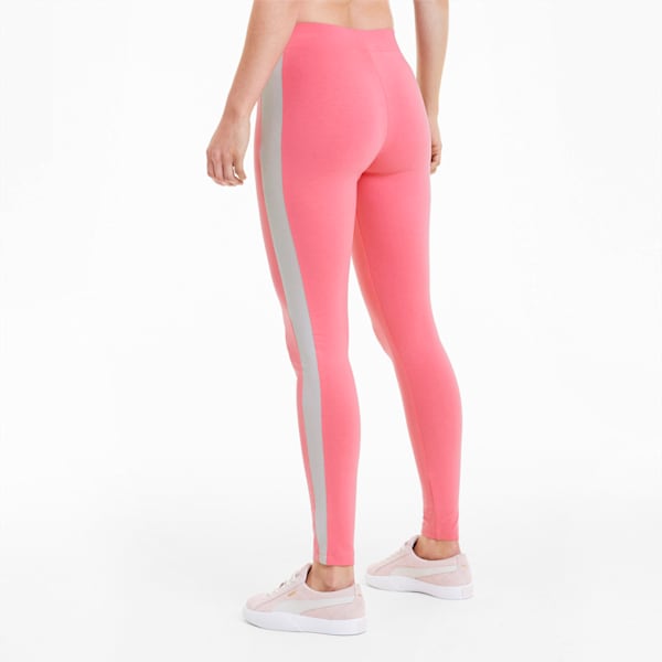Classics Logo T7 Women's Leggings, Bubblegum, extralarge