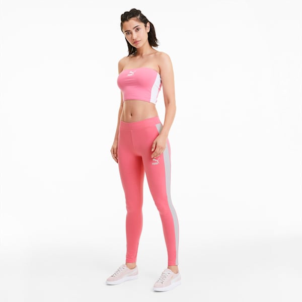 Classics Logo T7 Women's Leggings, Bubblegum, extralarge