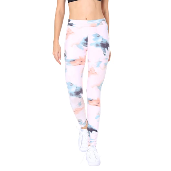 Classics Logo T7 Legging AOP Puma Black-, Pearl-AOP, extralarge-IND