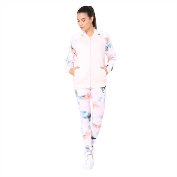 Classics Logo T7 Legging AOP Puma Black-, Pearl-AOP, extralarge-IND