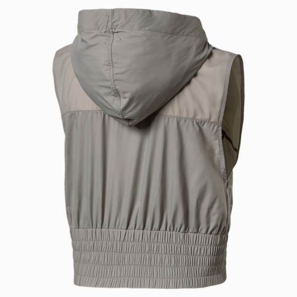 En Pointe Women's Sleeveless Half Zip Top, Rock Ridge, extralarge