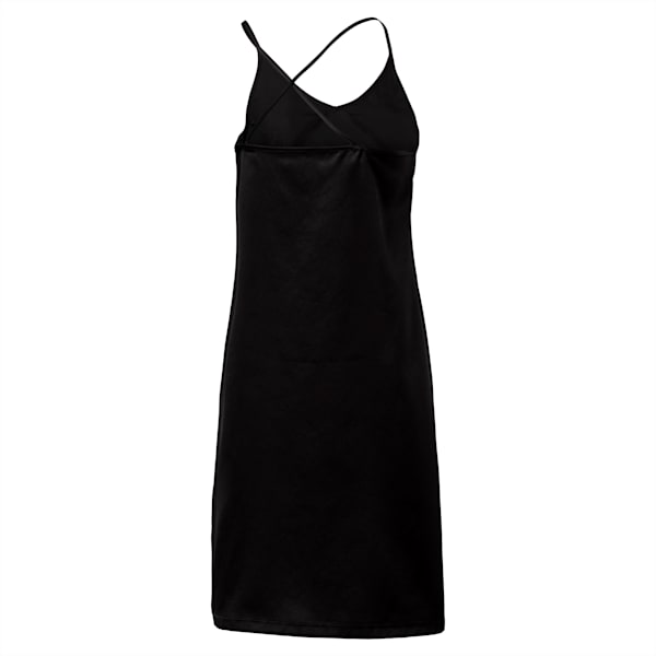 En pointe Women's Satin Dress, Puma Black, extralarge