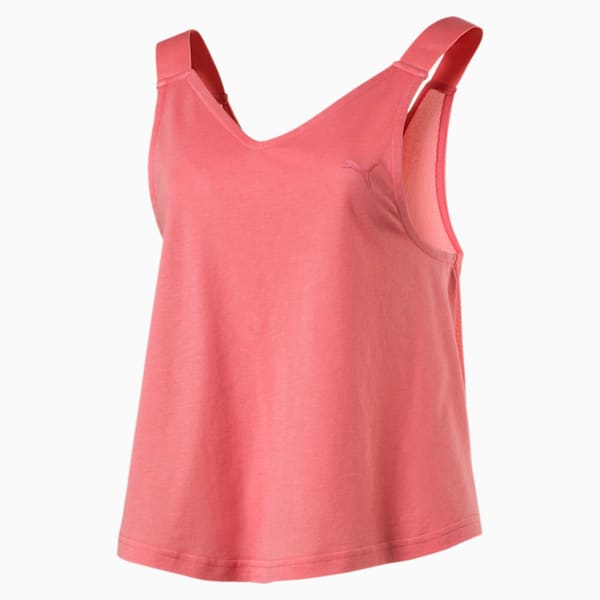 Evo Women's Tank Top, Shell Pink, extralarge