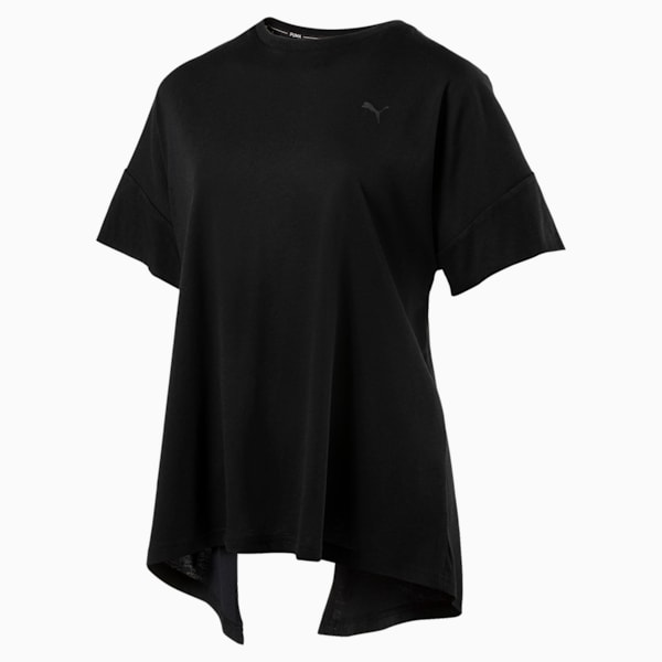 Evo Women's Tee, Puma Black, extralarge