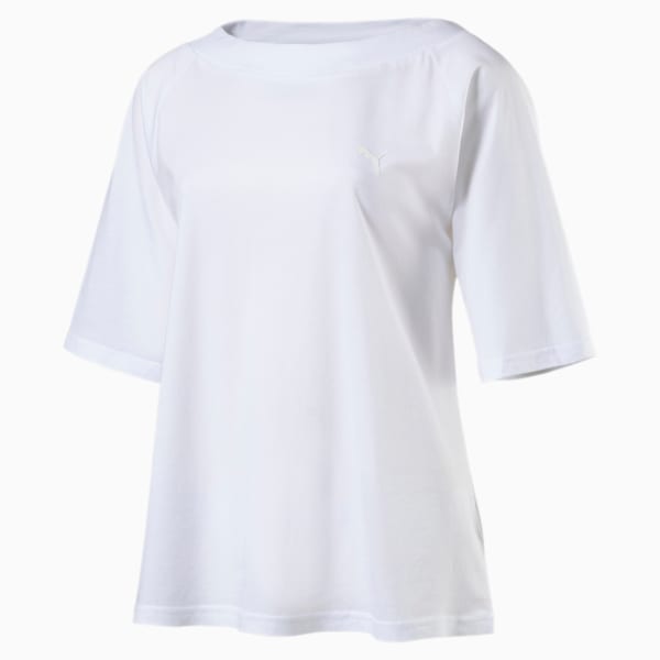 Evo Women's Top, Puma White, extralarge