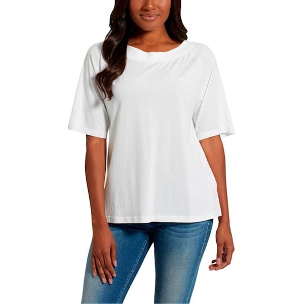 Evo Women's Top, Puma White, extralarge