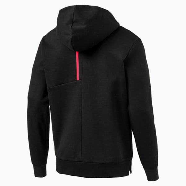 Ferrari Men's Full Zip Hoodie, Puma Black, extralarge