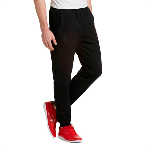 Ferrari Men's Sweatpants, Puma Black, extralarge