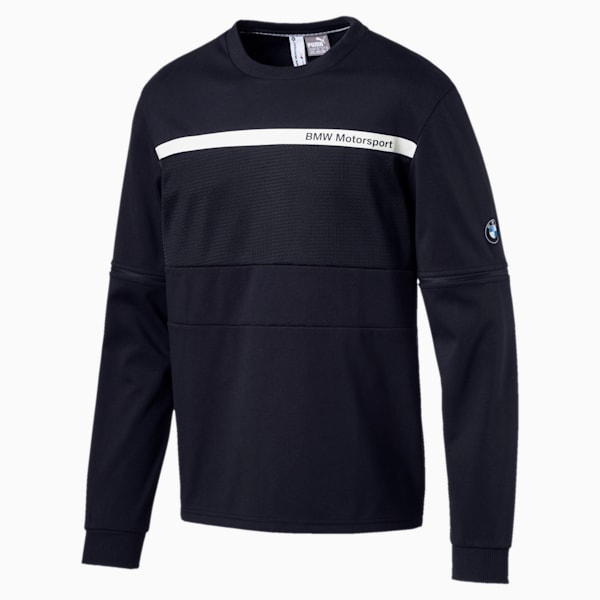 BMW Motorsport NightCat Men's Crew Neck, Team Blue, extralarge