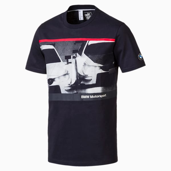 BMW Motorsport NightCat Men's Tee, Team Blue, extralarge