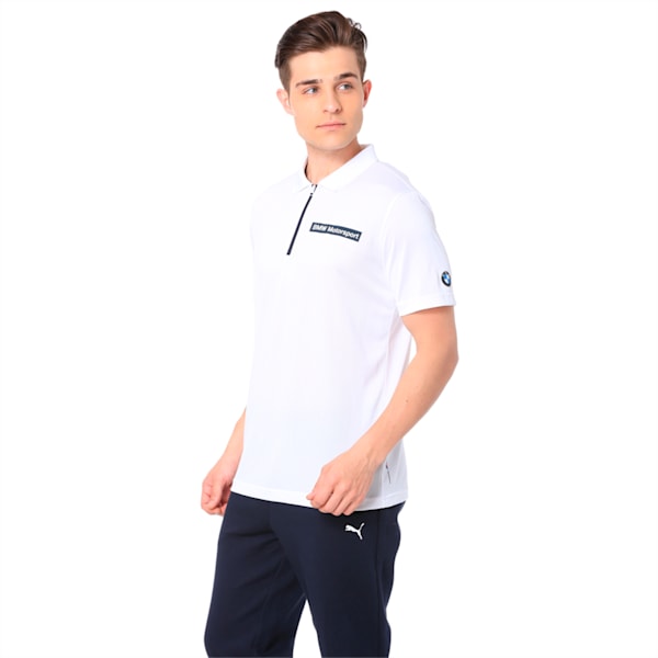 BMW Motorsport Men's SpeedCat Evo Polo, Puma White, extralarge-IND