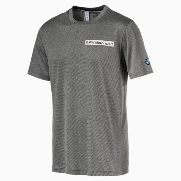 BMW Motorsport Speed Cat Evo Men’s T-shirt, Medium Gray Heather, extralarge