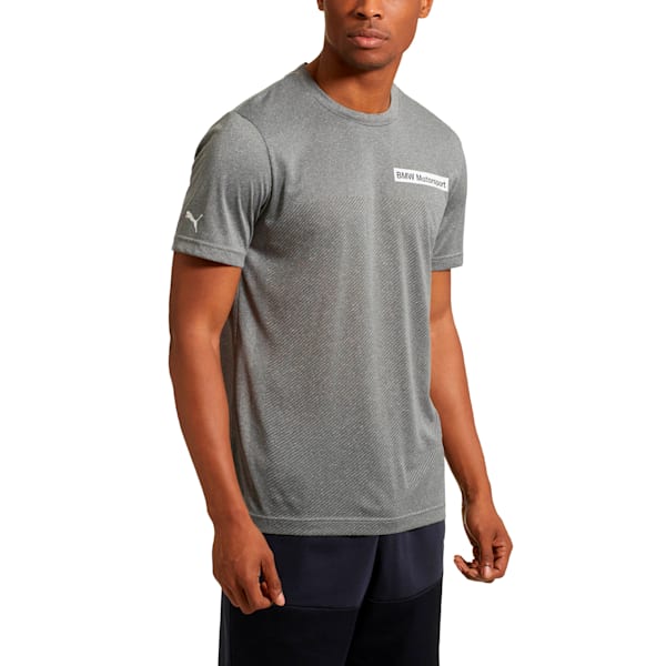 BMW Motorsport Speed Cat Evo Men’s T-shirt, Medium Gray Heather, extralarge