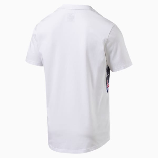 Red Bull Racing Men's Double Bull T-Shirt, Puma White, extralarge