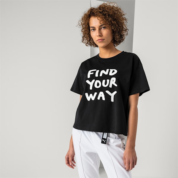 PUMA x SHANTELL MARTIN T-Shirt, Puma Black, extralarge