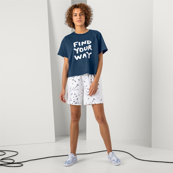PUMA x SHANTELL MARTIN T-Shirt, Sargasso Sea, extralarge