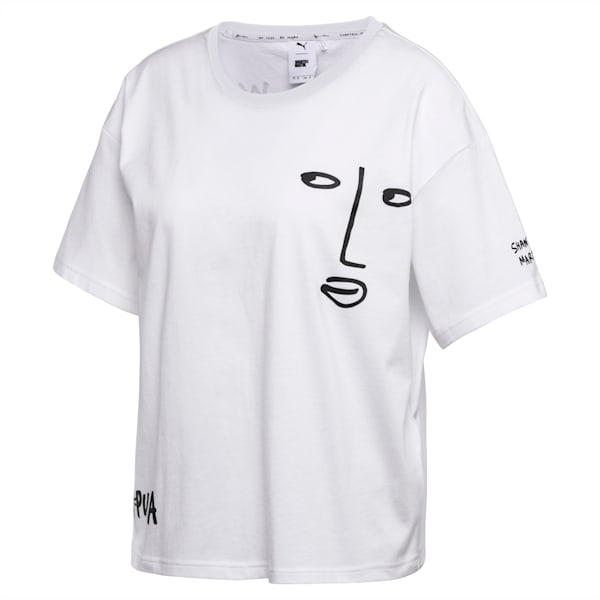 PUMA x SHANTELL MARTIN T-Shirt, Puma White, extralarge