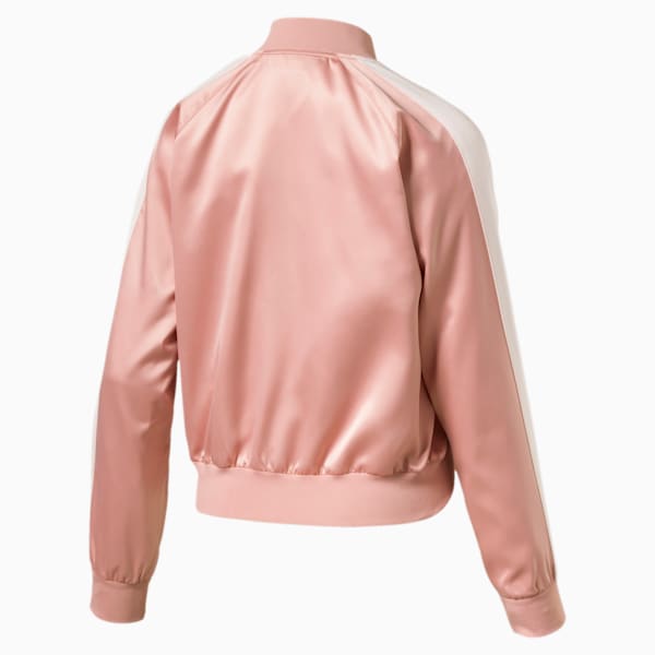 En Pointe Satin T7 Women's Jacket, Peach Beige, extralarge-IND