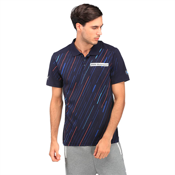 BMW Motorsport Graphic Polo, Team Blue, extralarge-IND