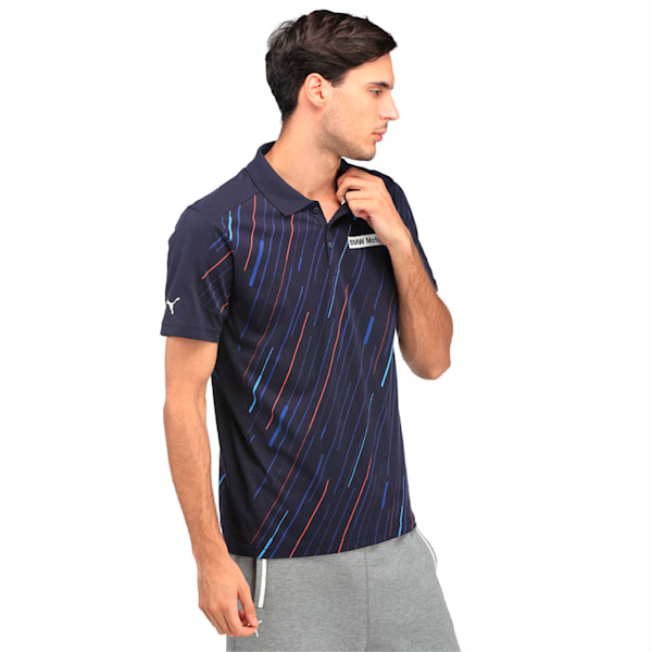BMW Motorsport Graphic Polo, Team Blue, extralarge-IND