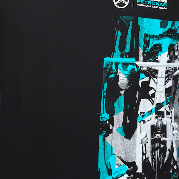 Mercedes Graphic T-Shirt, Puma Black-Rosberg, extralarge-IND