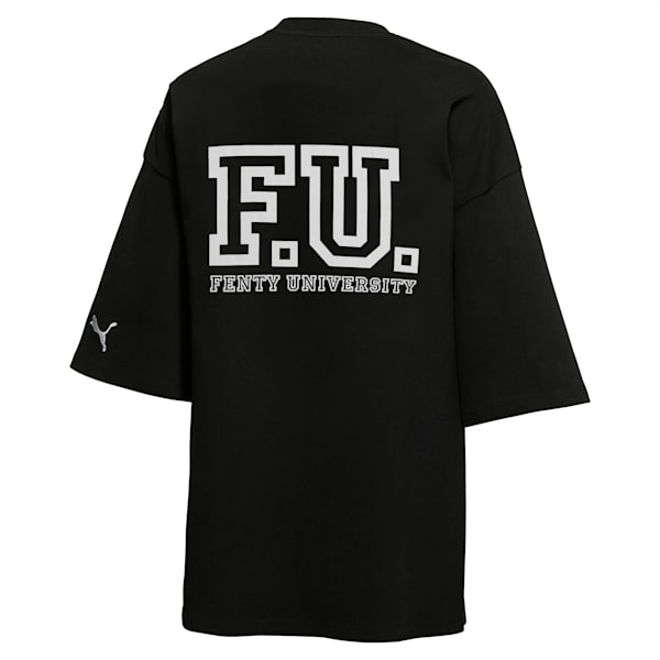 FENTY Unisex Crew Neck Tee, Cotton Black, extralarge-IND