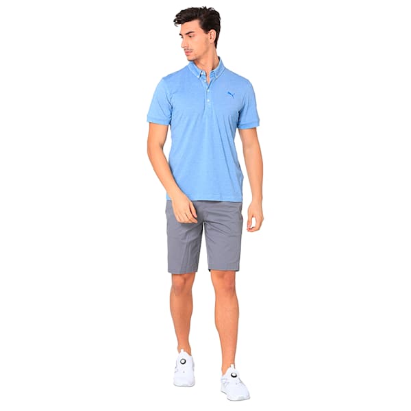 Golf Men's Tailored Oxford Heather Polo, EBL Heather, extralarge-IND