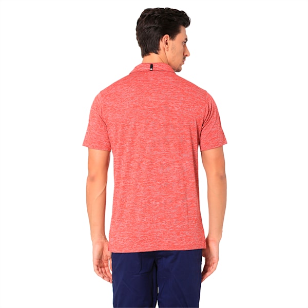 Essential Men's Golf Polo, High Risk Red, extralarge-IND