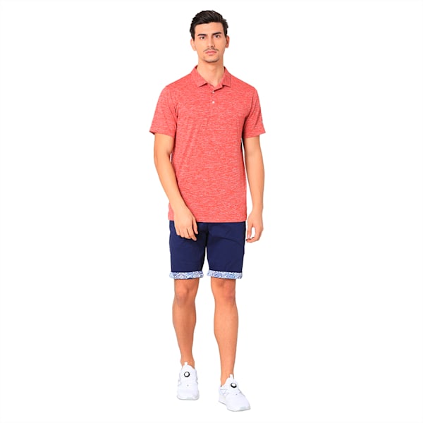 Essential Men's Golf Polo, High Risk Red, extralarge-IND