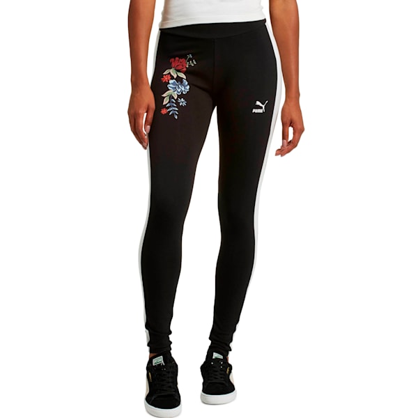 Premium Archive T7 Women’s Leggings, Cotton Black, extralarge