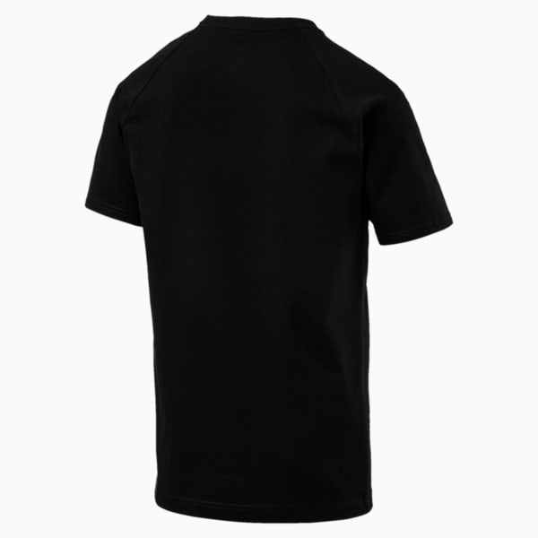 MERCEDES AMG PETRONAS Men's Logo Tee, Puma Black, extralarge