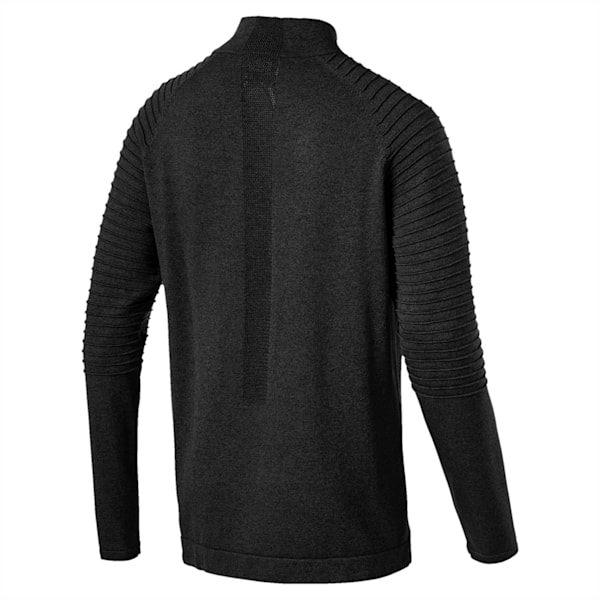 Golf evoKNIT Performance Men's 1/4 Zip Sweater, Puma Black
