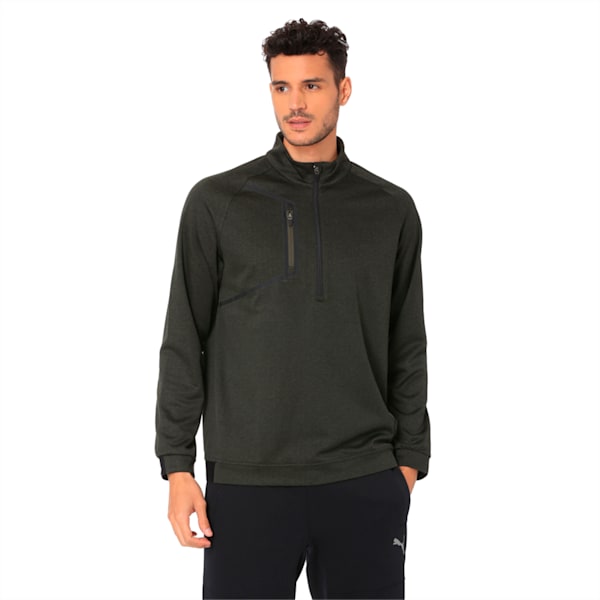 Golf Men's Envoy 1/4 Zip Sweater, Forest Night