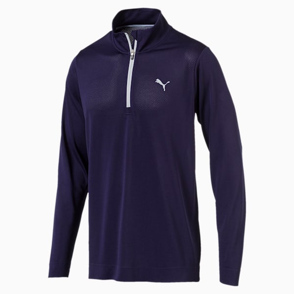 Golf Men's evoKNIT Essential 1/4 Zip Sweater, Peacoat, extralarge-IND