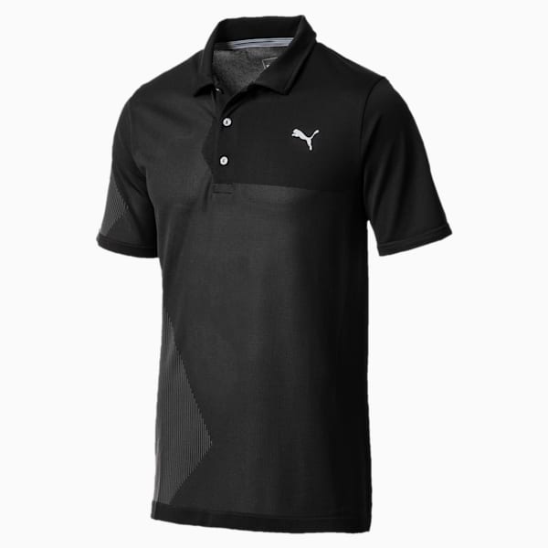 Men's evoKNIT Dassler Polo, Puma Black, extralarge