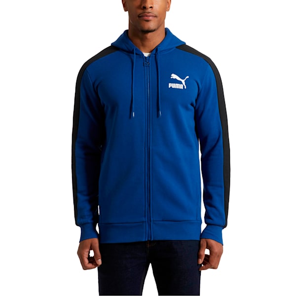 Puma classic logo t7 hoodie sale