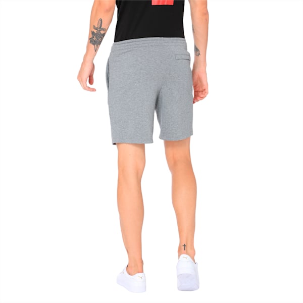 Classics Logo Shorts, Medium Gray Heather, extralarge-IND