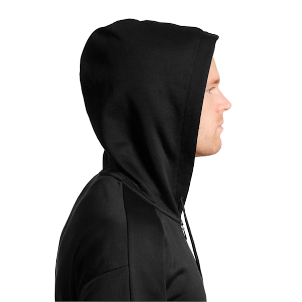 Retro Men's Full Zip Hoodie, Puma Black, extralarge