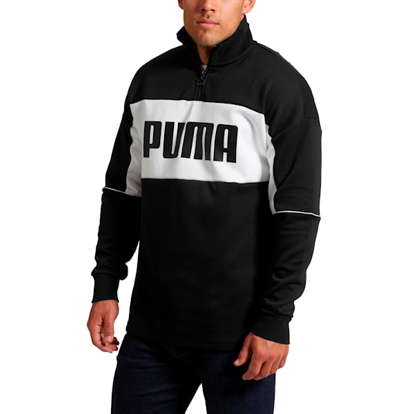 Black and white turtleneck mens deals