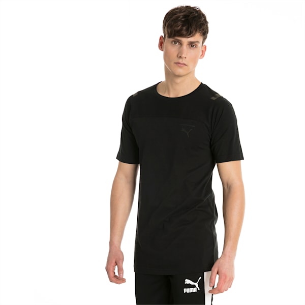 Pace Men's Tee, Puma Black, extralarge