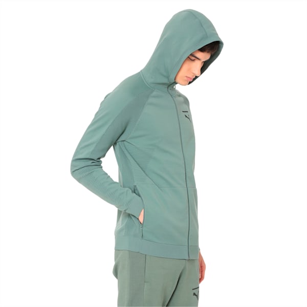 Pace evoKNIT Move Full Zip Men's Hoodie, Laurel Wreath, extralarge-IND