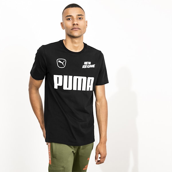 PUMA x ATELIER NEW REGIME TEE, Puma Black, extralarge