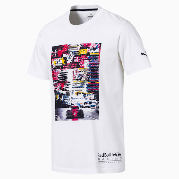 Buy Puma White Red Bull Racing Dynamic Bull Logo T-Shirt for Men in UAE