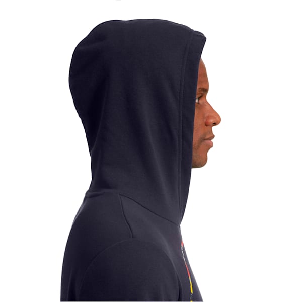 Red Bull Racing Double Bull Men's Hoodie, NIGHT SKY, extralarge