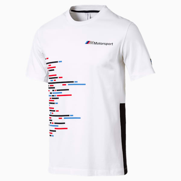 BMW M Motorsport Graphic Tee II, Puma White, extralarge